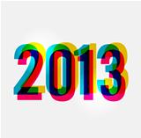 Modern Happy New year 2013
