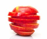 Red Sliced Apple