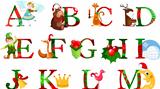 christmas alphabet