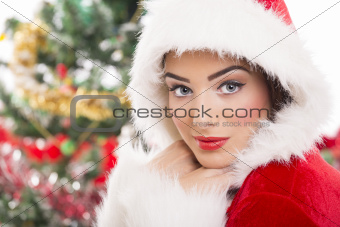 Charming Santa girl
