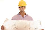 Construction blueprint and plan reading