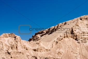 Desert hilly landscape