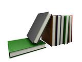 Stack of books - 3D render