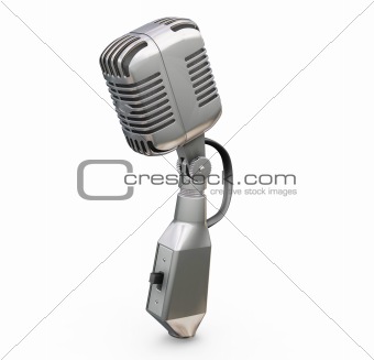 Microphone - 3D render