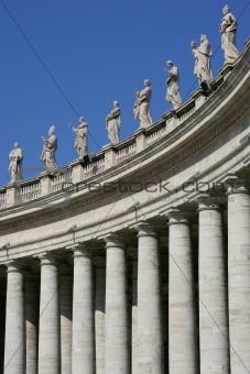 Vatican columns