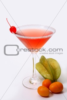 Red cocktail 