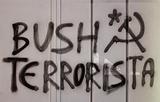 anti-Bush graffiti