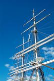 Rig of tall ship