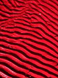 red waves background