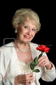 Elegant Successful Senior Lady