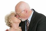Romantic Senior Kiss