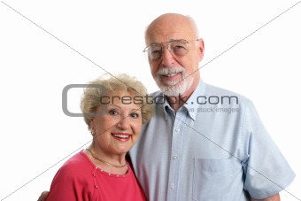 Senior Couple Together Horizontal