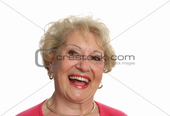 Senior Lady Laughing