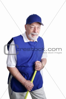 Senior Worker - Broom Jockey