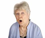 Shocked Senior Lady