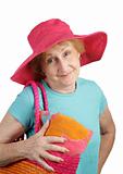 Summer Senior - Pink Hat