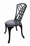 Black Iron Patio Chair