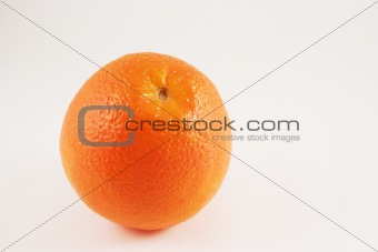 Orange isolated on a clear background