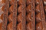 Porous chocolate