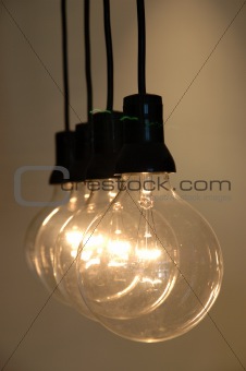 Row of light bulb