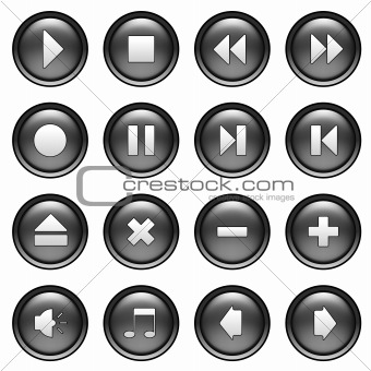 multimedia buttons