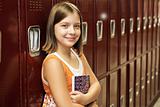 Student by Lockers