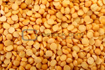 Yellow bean background
