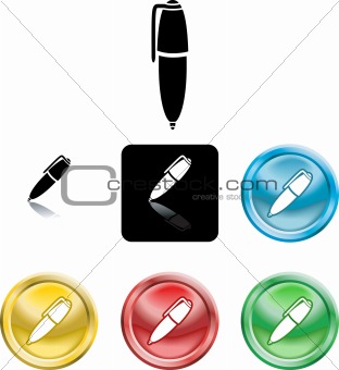 pen symbol icon