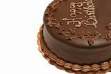 Chocolate Birthday Cake Horizontal