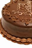 Chocolate Birthday Cake Vertical