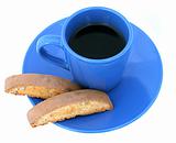Coffee & Biscotti Isolated