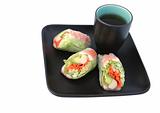 Japanese Salad Roll & Tea