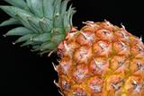 Pineapple Closeup on Black 2