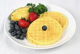 Waffles & Fruit Complete