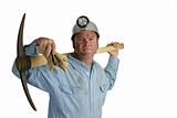 Coal Miner With Pickax 2