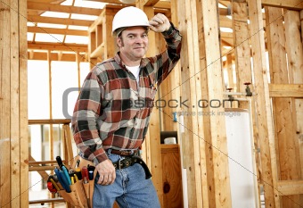 Construction Worker on Site