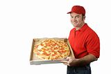 Pizza Man Delivers