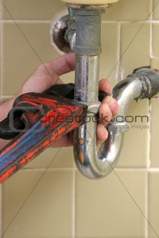 Plumbers Pipe Wrench