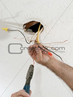 Straightening Electric Wires