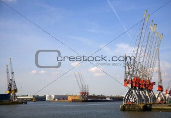 Harbor cranes 3