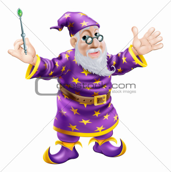 Wizard with Wand