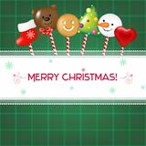 Christmas Card With Candies