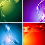Colourful vector backgrounds