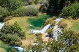 National Park Krka and Cascade of Waterfalls on River Krka, Croa