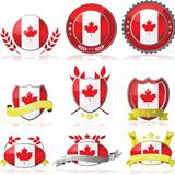 Canada badges