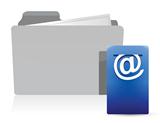 folder with Postbox Icon