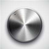 Technology volume button with metal texture