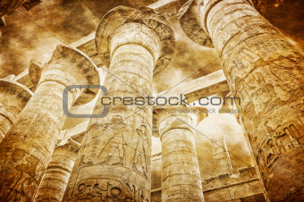 Great Hypostyle Hall at the Temples of Karnak