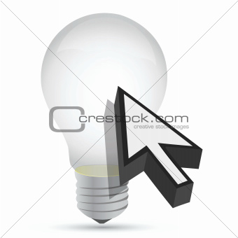 illustration of idea bulb