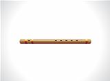 abstact glossy flute